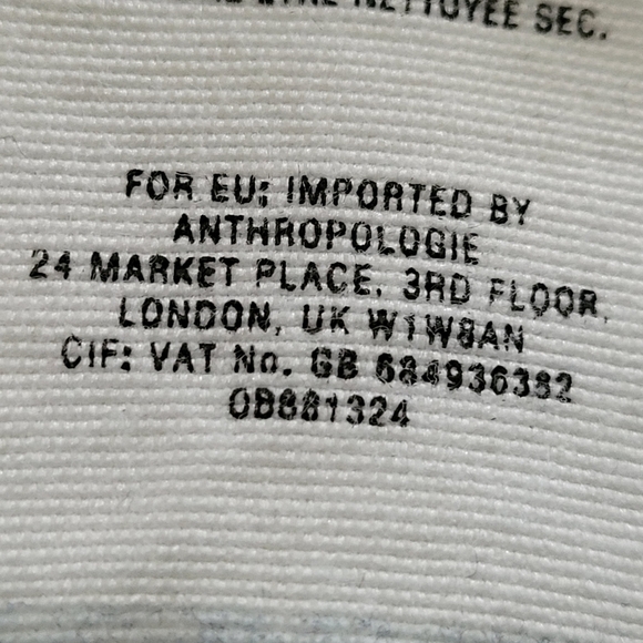 Pilcro Anthropologie High Rise Bootcut Jean Women 30 Button Hem Denim - Picture 13 of 14